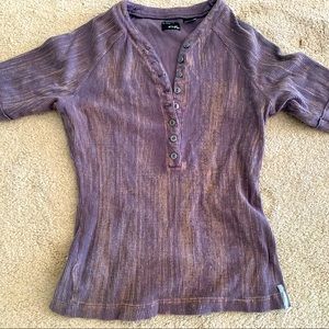 Y2K Oakley Womens Purple Shirt